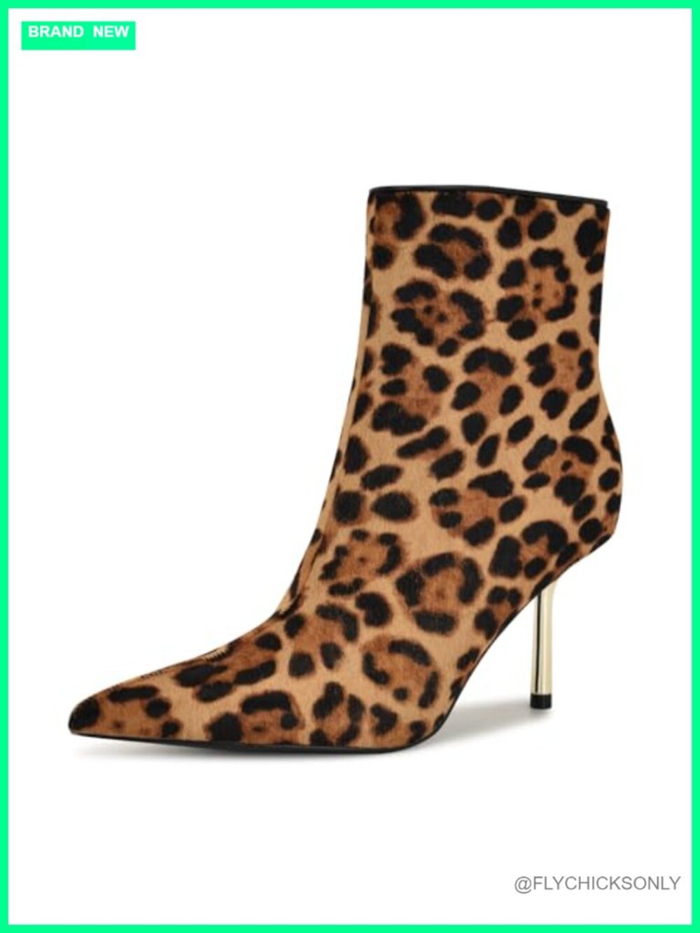 Nine West Narend Pointy Toe Stiletto Heel Mid-Calf Booties